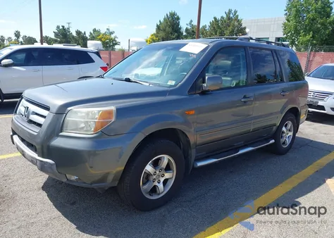 2008 Honda Pilot Ex-L from USA, damaged, VIN 5FNYF28748B030419